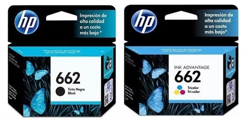 Cartucho HP  662  NEGRO